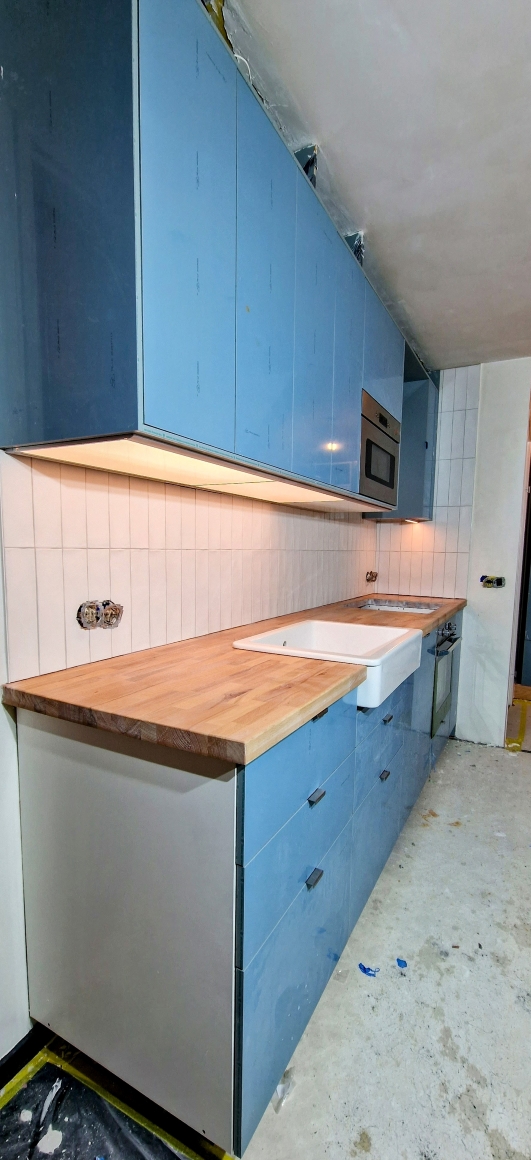Modern Kitchen During Renovation Picture 4